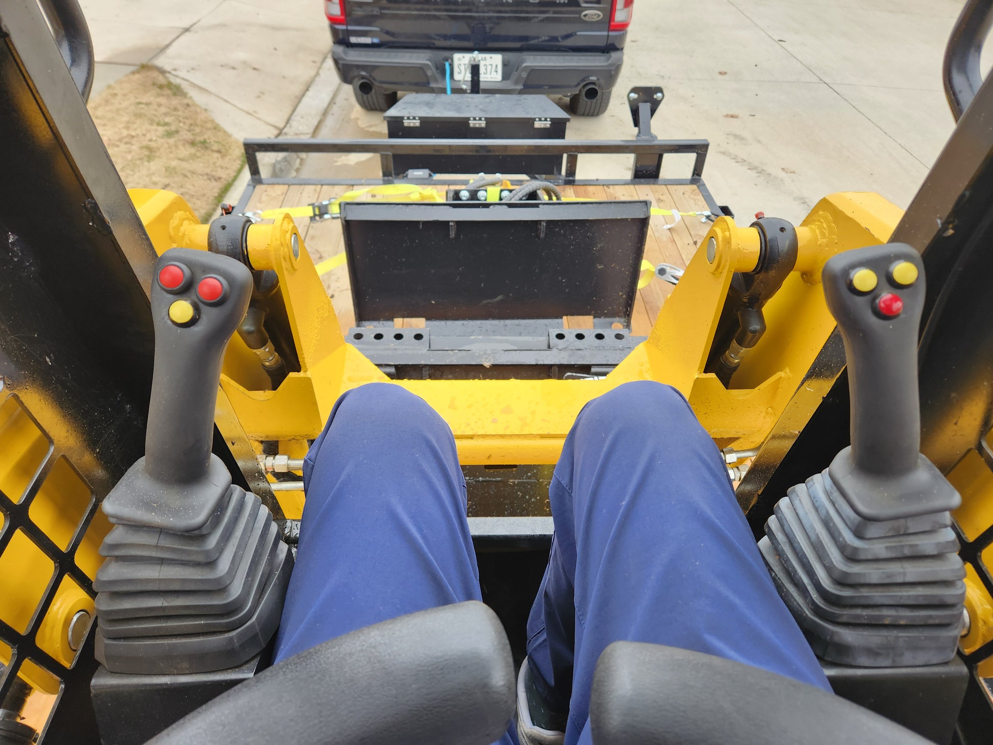 Skid Steer Loader Controls